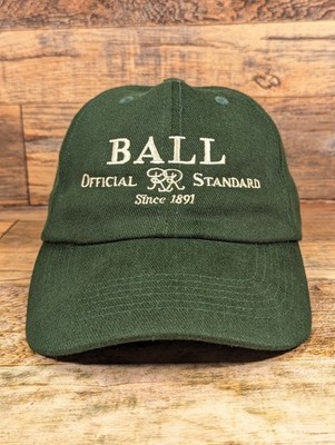 Ball Official Standard Watches Green Strapback Hat Cap