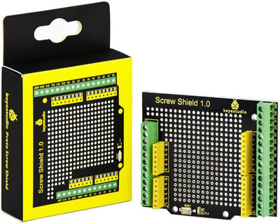 KEYESTUDIO Proto Screw Shield for Arduino R3, Proto Shield Terminal Prototype Ex