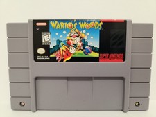 Wario's Woods (Super Nintendo SNES, 1994)- Authentic- Tested- Clean Condition