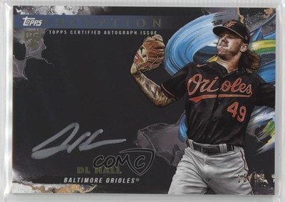 2023 Topps Inception Silver Signings 13/99 DL Hall #ISS-DH Rookie Auto RC 11o2
