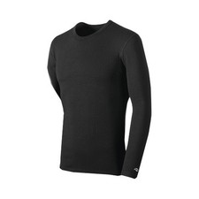 Champion Duofold Varitherm Men's Long Sleeve Crew Thermal Shirt Medium Black NWT