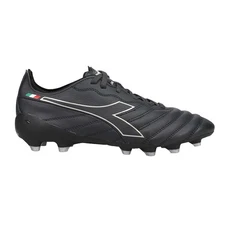 diadora Brasil Elite Tech Italy Lpx Firm Ground Soccer Cleats Mens Black Sneaker