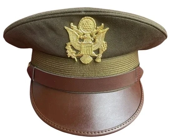 制帽　米軍左官冬季用　　7ー1/8(57cm) 制帽 米軍左官冬季用 7ー1/8(57cm) 制帽 米軍佐官冬季用 7-1/8(57cm)