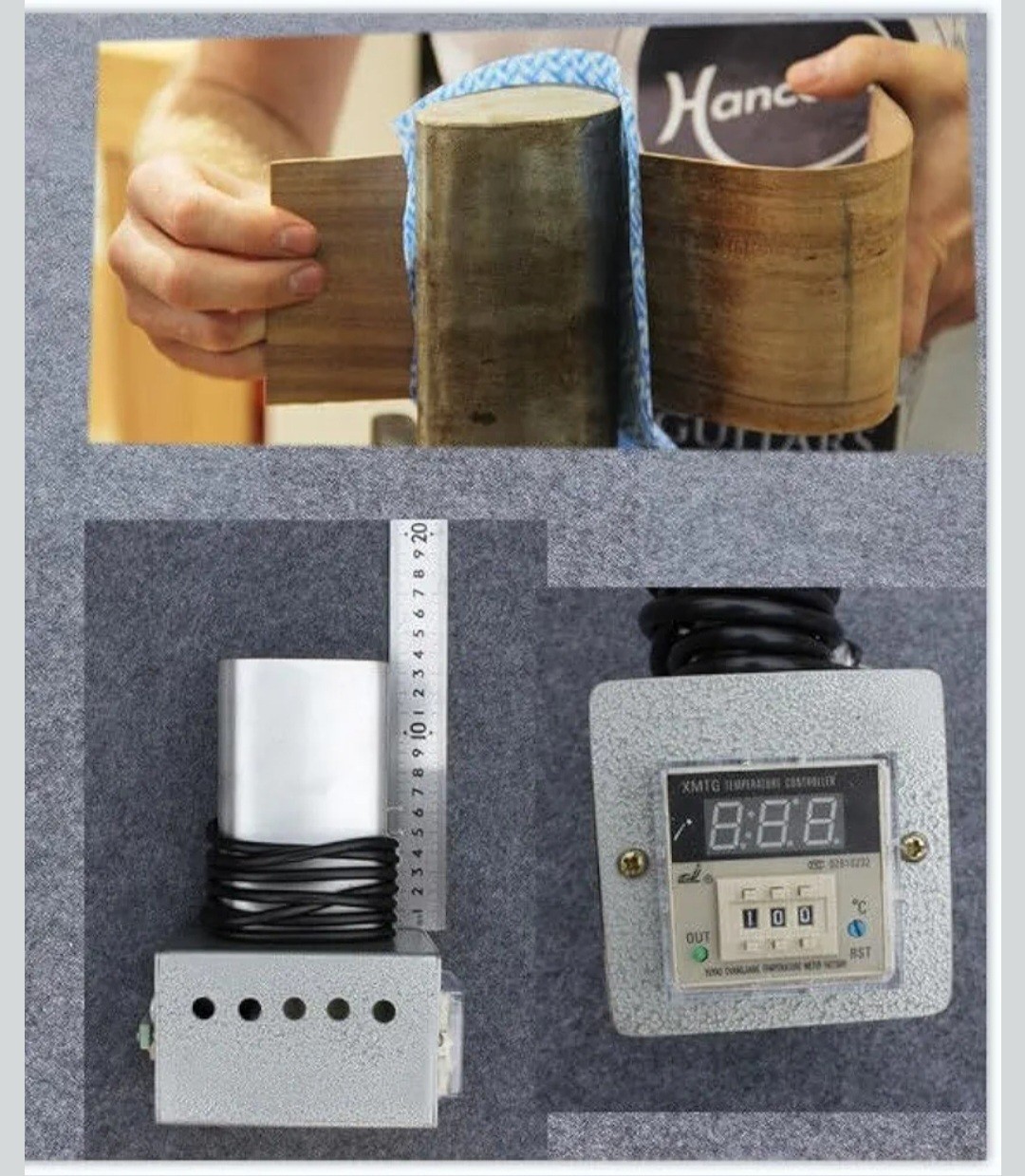 Yinfente Guitar Side Rib Bending Luthier Side Benier Violin Bending Iron Side Be