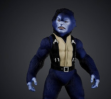 Young Hank McCoy Bust replica Resin Print, X-men , Xmen, Beast