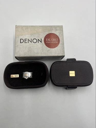 DENON cartridge DL-303 with case
