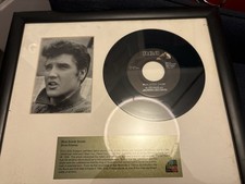 Black Frame Elvis Presley Blue Suede Shoes Go...
