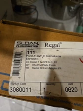 Regal 111 Exposed Manual Water Closet Flushometer, 1.6 GPF Manual Flush Valve - 