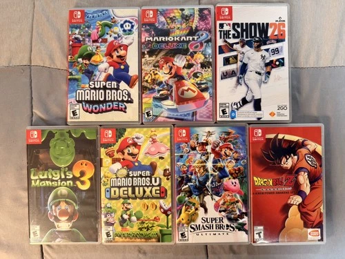 Seven Nintendo Switch Authentic Original OEM Case Box Only - product listing photo