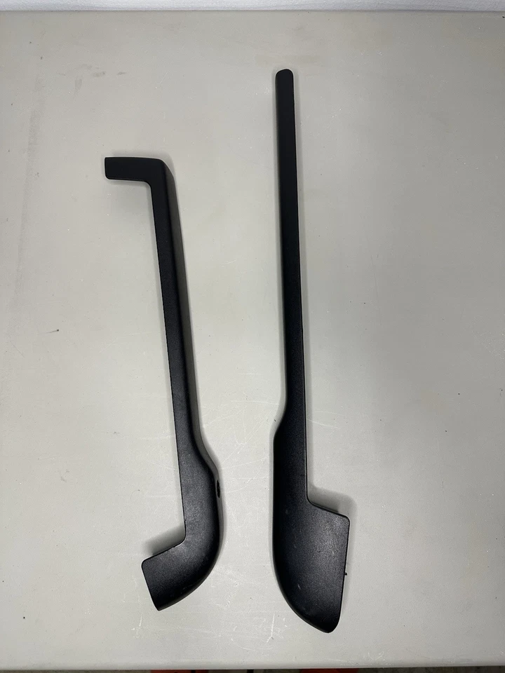 Juego de cubiertas de riel de asiento delantero negro para Volkswagen Golf GTI Jetta G 1999-2004 1J0881347D Foto 2 de 4