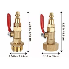 For Garden Hoses Brass RV Winterizer Blowout Adapter Hose Winterization