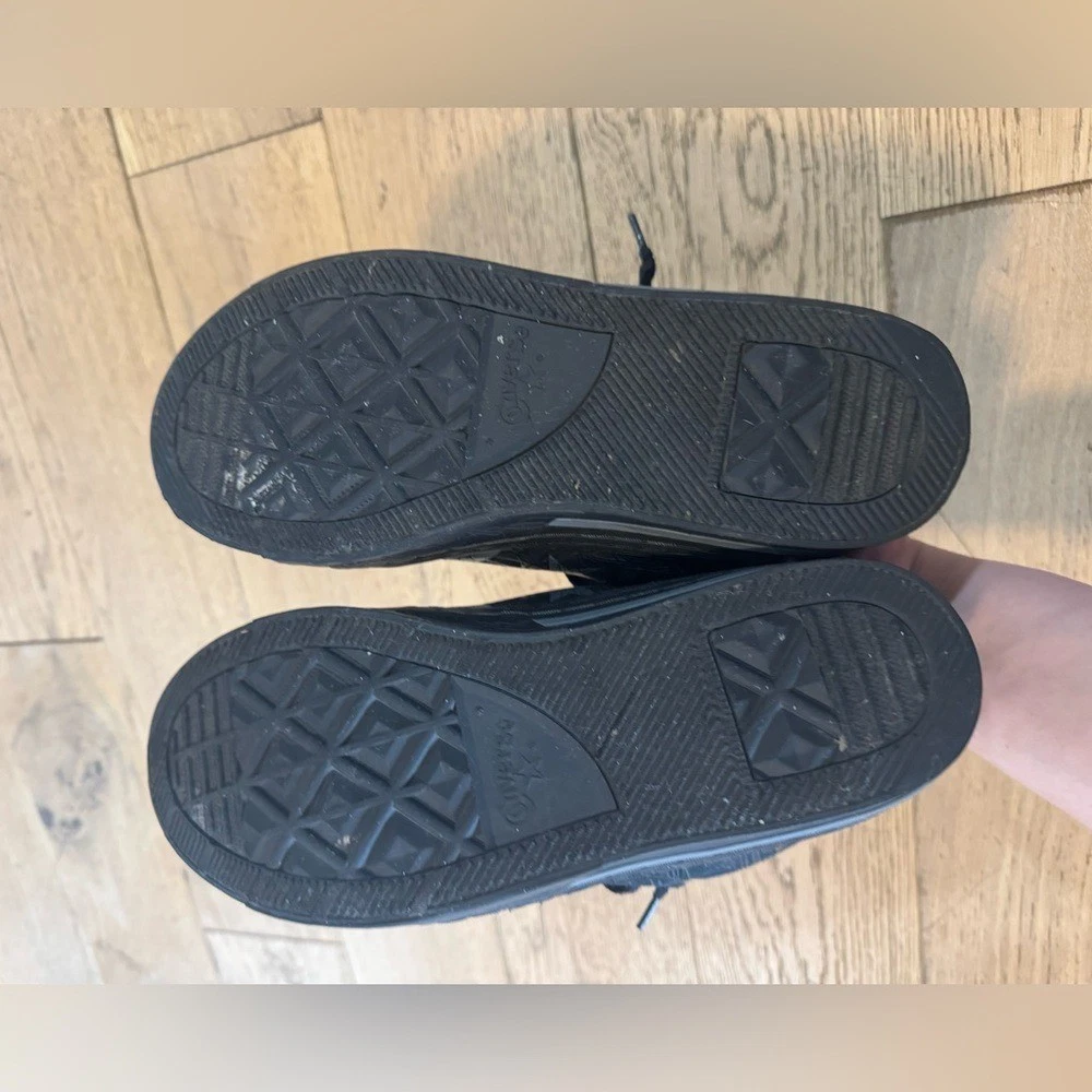 Sneakers Converse All Star nere uomo taglia 9 5 streetwear skater