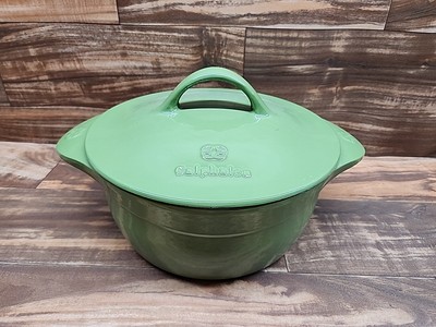 CALPHALON CAST IRON ENAMELED DUTCH OVEN