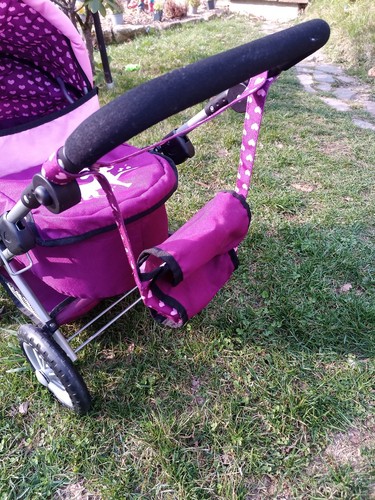 Puppenwagen mit Tasche, Decke und Kissen in Top-Zustand Bayer Trendy 13037AA - Bild 10 von 17