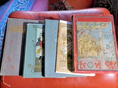 5 alte   Kinderbücher- antiquarisch für Sammler( 19Jh)