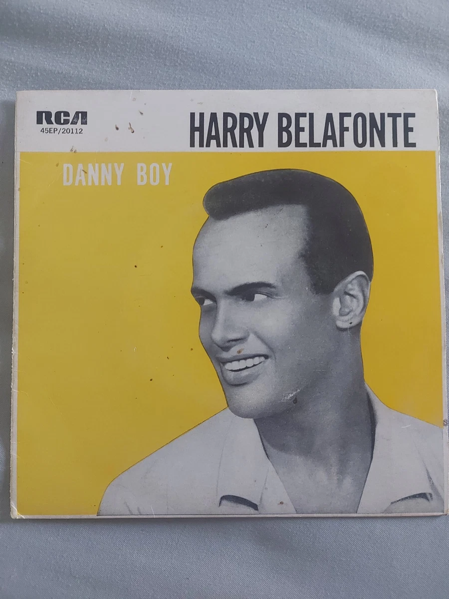 Harry Belafonte Danny Boy 4 Track EP RARE 7” Vinyl Single Record RCA Victor Aus.