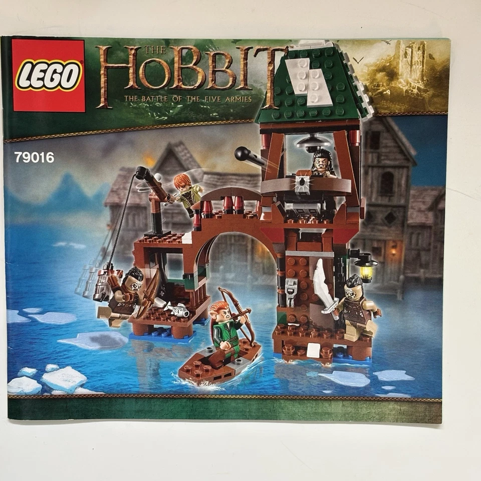 LEGO The Hobbit 79016 Attack on Lake-Town 100% полный комплект с минифигурками и руководством - Изображение 3 из 4
