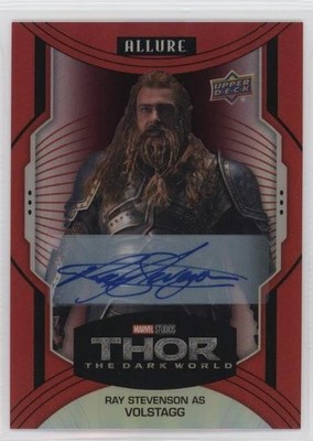 Upper Deck Marvel Allure Ray Stevenson Auto Volstagg Baylan Skoll Punisher Card