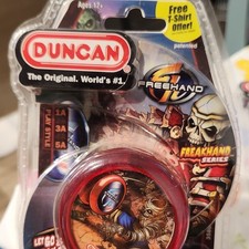 Duncan Freehand Freakhand Series Red Yo-Yo Vintage 2003 MPN 3580 Ages 12 