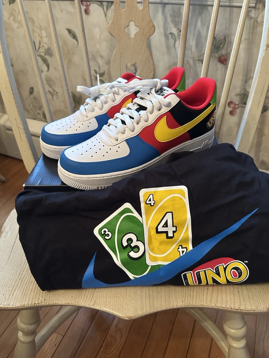 【ミゾレ】Nike Air Force 1 ナイキバイユー(新品未使用) Nike Air Force 1 Low x UNO Multicolor for Sale | Authenticity
