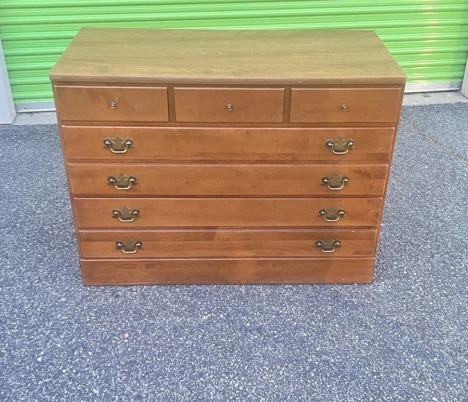 Cómoda de arce ETHAN ALLEN Foto 4 de 4