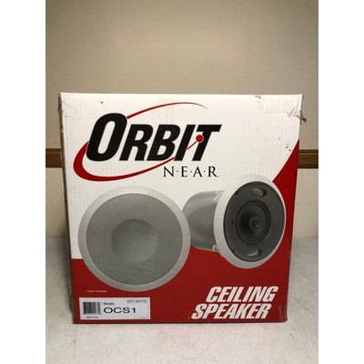 Bogen OCS1 Orbit Near Ceiling Speakers 100W 89.5dB White Audio Commercial HiFi