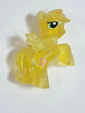 My Little Pony FiM Blind Bag Wave #4 2" Transparent Glitter Fluttershy Figure