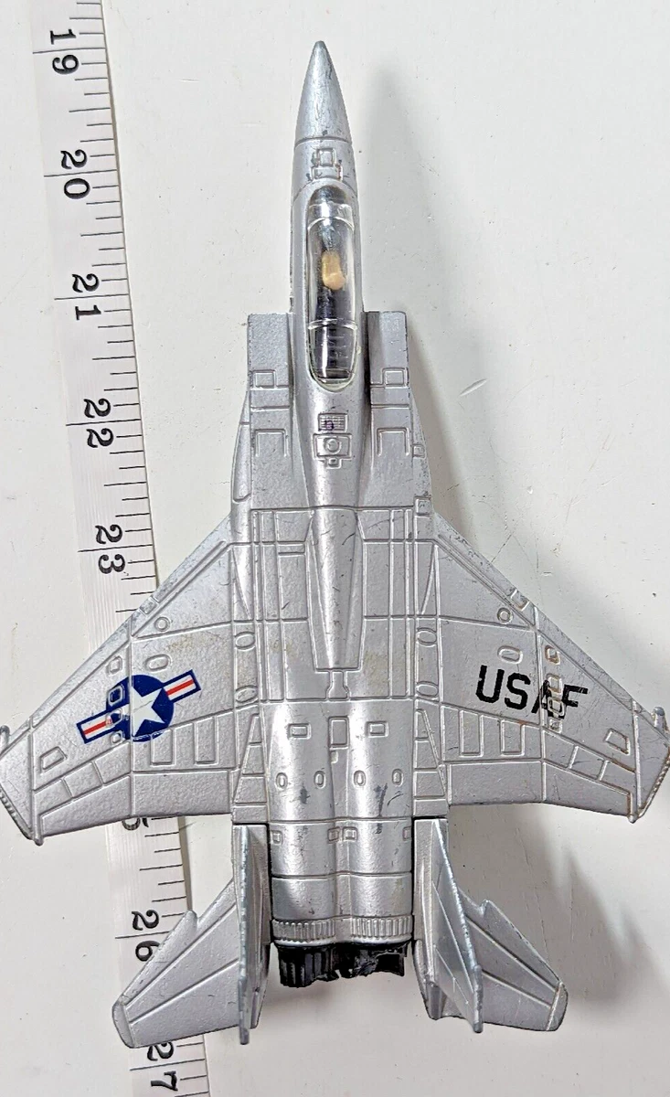 Ertl Plane Fighter USAF Jet Model F15 Metal Cast 7 Rare ERTL