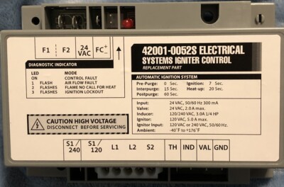 42001-0052S Igniter Control Module Replacement Part