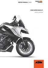 KTM Service Workshop Shop Manual Book 2020 1290 Super Duke GT EU