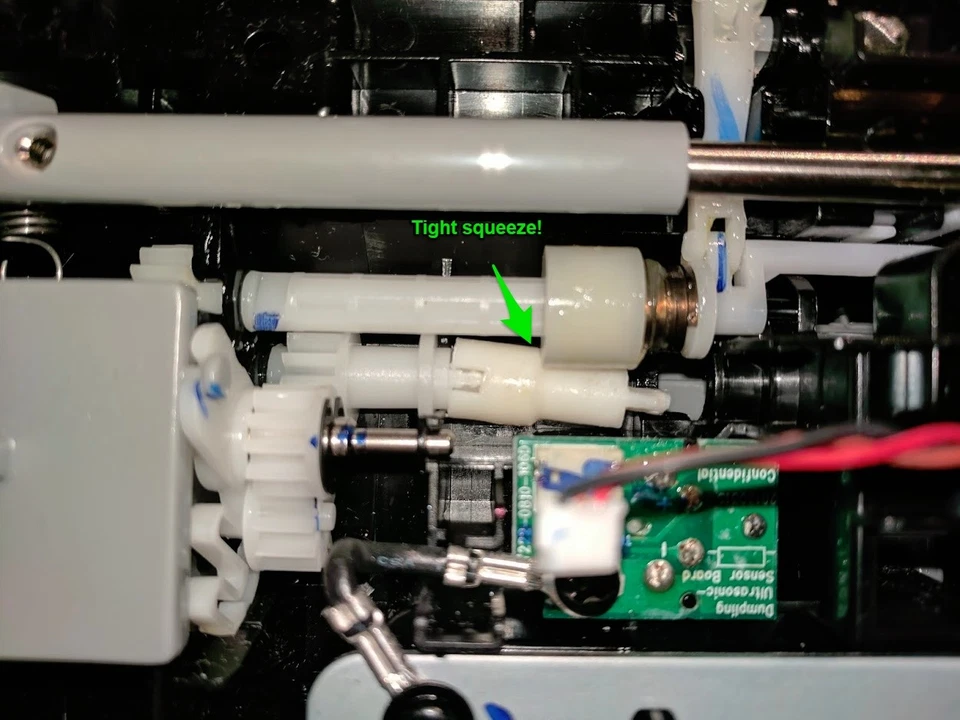 Epson Workforce DS-510 DS-560 page separation roller replacement shafts - Image 3 of 4