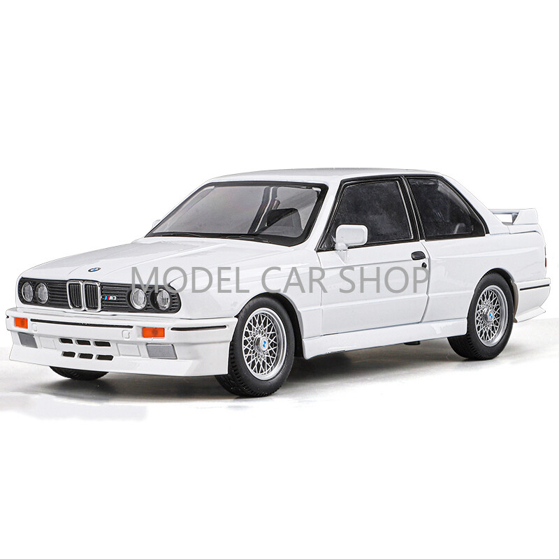 1:24 Diecast Vehicle for BMW M3 E30 Classic Car Model Car Toy Sound ...
