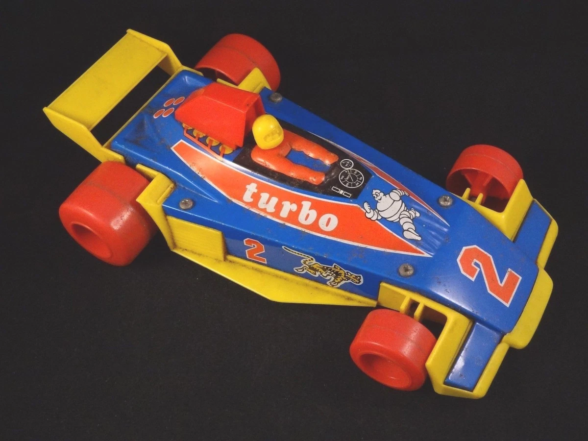 JOUET JOUSTRA VOITURE filoguidé F1 Tyrrell six roues Depailler ,jouet ancien EUR 22,55 - FR