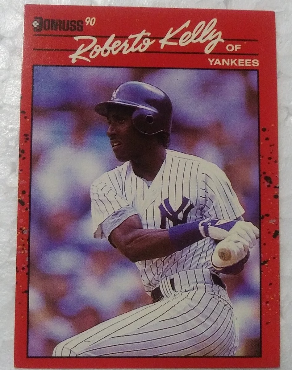 1990 Donruss 💥Roberto Kelly Baseball Card #192 With Errors 1990 Donruss 💥Roberto Kelly Baseball Card #192 With Errors