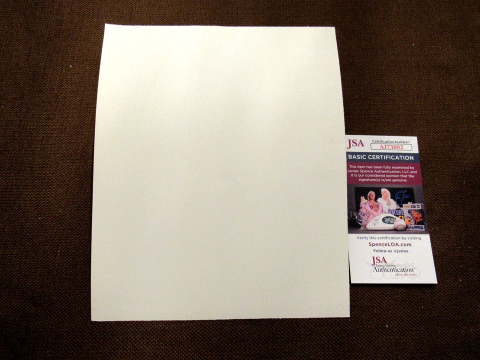 VERA CLEMENTE ROBERTO CLEMENTE'S WIFE PIRATES SIGNED AUTO VINTAGE 8X10 PHOTO JSA - Image 3 of 3