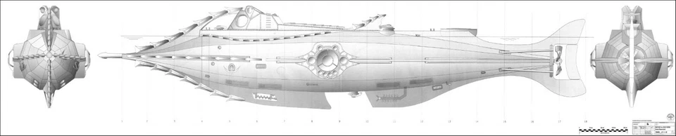NAUTILUS von Jules Verne mit Doku M 1:32. Kinoversion - Bild 3 von 4
