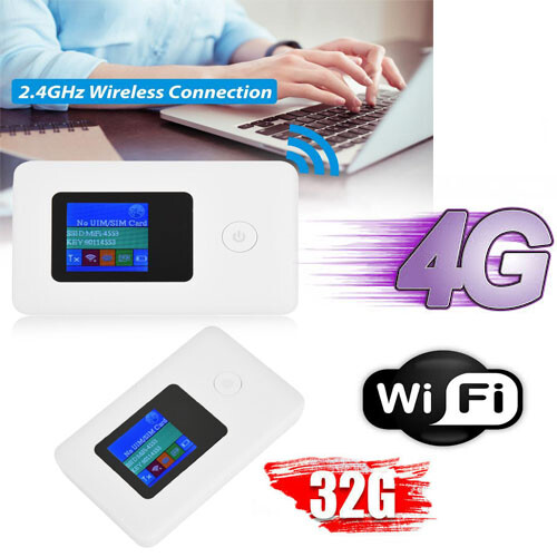 WiFi Portatile per Famiglia 4G LTE | Router Hotspot Mobile con SIM Card