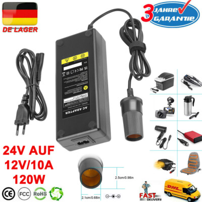 240V Auf 12V Kfz Netzteil 10A 120W Spannungwandler Power Konverter Transformer