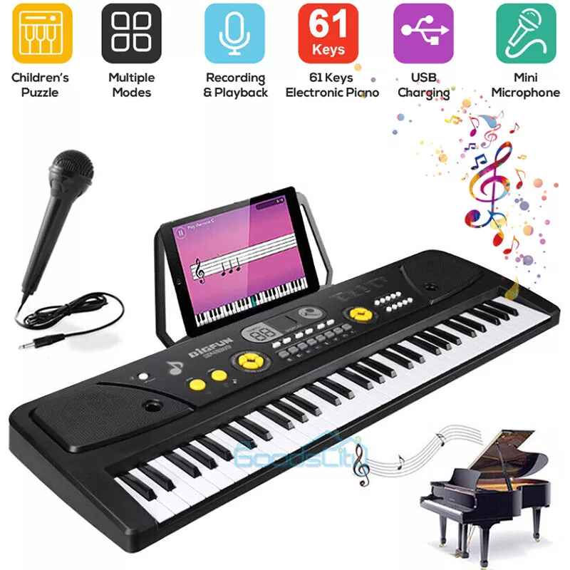 Childrens Piano Digital Professional Keyboard Piano Portable