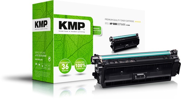 Kmp H-T223BX Schwarz Tonerkartusche Ersetzt Hp Color Laserjet Enterprise Flow Hp-image