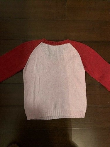 Girls i golfini della nonna boutique hand knit sweater pink size 6 100% cotton - Picture 9 of 11