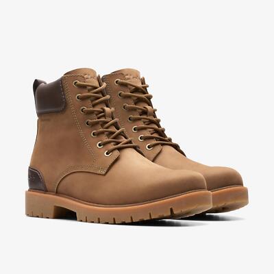Clarks Rossdale Hi GORE-TEX Dark Sand Leather Men's Boots