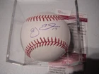 AJ Ellis Autographed ML Selig Baseball Dodgers Phillies Marlins Padres Cert JSA