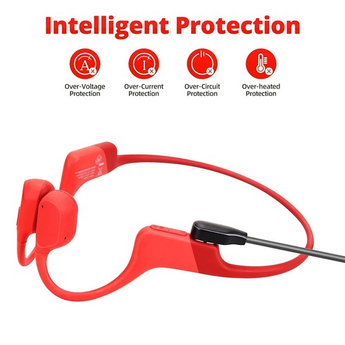 Type-C USB Charging Cable Magnetic Sports Headset For AfterShokz Aeropex AS800 - Picture 8 of 10