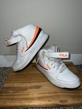 Fila A-High 1CM00540-114 Woman  s White Synthetic Lifestyle Sneakers Shoes SZ- 7