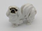 Hr Hutschenreuther White Pekingese Dog Figurine Germany