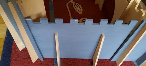 Ritterburg- Holz - Ritter - Holztiger - groß - Bild 12 von 22
