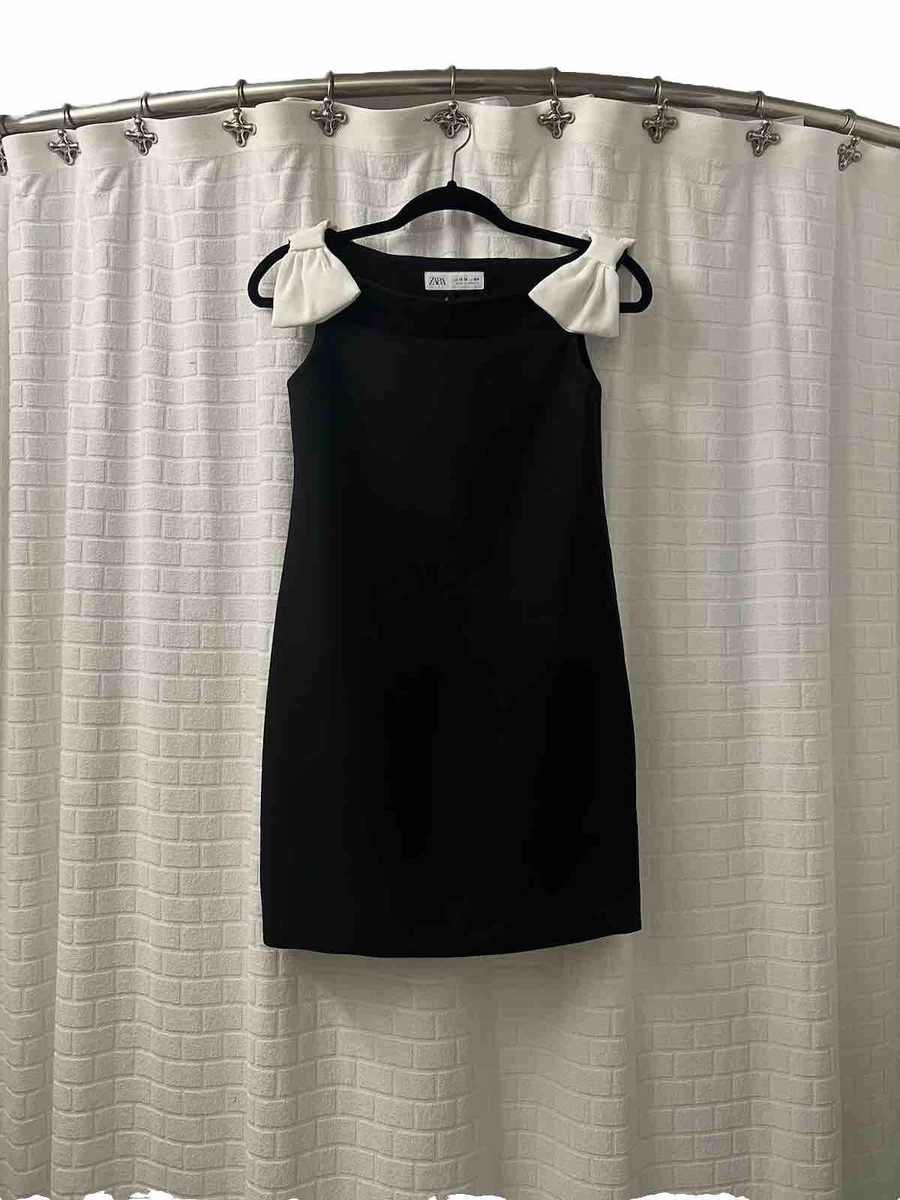 Zara girls cheap black dress