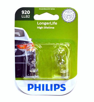 Philips LongerLife 920 15.36W Zwei Birne Innenraum Cargo Koffer Licht Für Lampe
