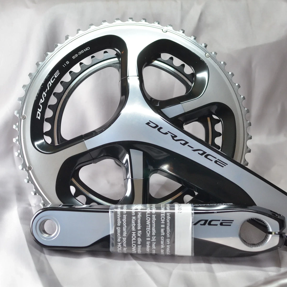 NEW* Shimano Dura Ace 9000 FC-9000 11 Speed Crankset 53-39 172.5mm, Double NEW* Shimano Dura Ace 9000 FC-9000 11 Speed Crankset 53-39 172.5mm, Double